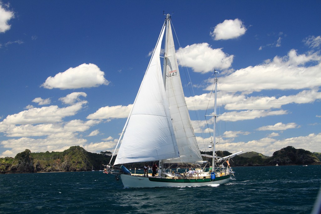 Iron Butterfly -  Tall Ships and Classics regatta in the Bay of Islands © Steve Western www.kingfishercharters.co.nz